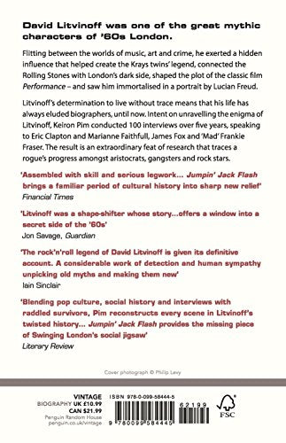 Jumpin' Jack Flash: David Litvinoff and the Rock’n’Roll Underworld - Retail Maharaj