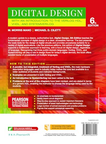 Digital Design: With an Introduction to the Verilog HDL, VHDL, and System Verilog, 6e - Retail Maharaj