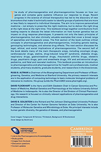 Principles of Pharmacogenetics and Pharmacogenomics - Retail Maharaj