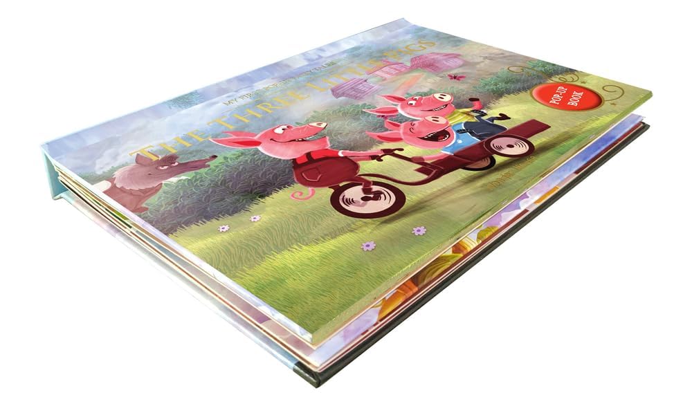 My First Pop-Up Fairy Tales - Three Little Pigs : Pop up Books for children - Retail Maharaj