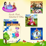Cinderella, Snow White & The 7 Dewarfs, Sleeping Beauty (Combo Set) - Retail Maharaj