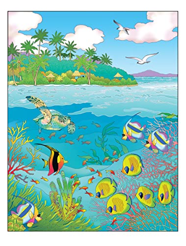 Creative Haven Tropical Wonders Coloring Book - Retail Maharaj