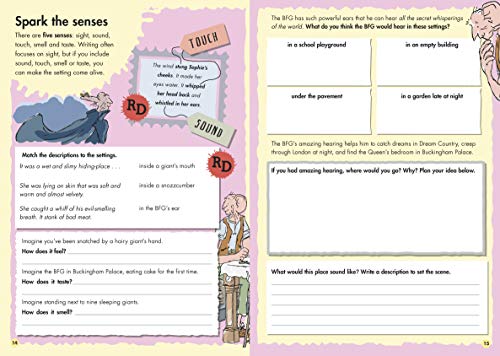 Roald Dahl's Creative Writing with The BFG: How to Write Splendid Settings - Retail Maharaj