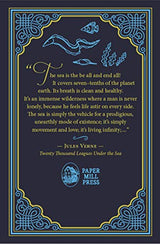 Twenty Thousand Leagues Under the Sea, Jules Verne Classic Novel, (Captain Nemo, Ocean Adventure Tale), Ribbon Page Marker, Perfect for Gifting - Retail Maharaj