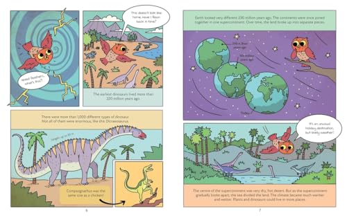 Professor Hoot's Science Comics: Dinosaurs - Retail Maharaj