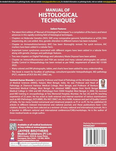 MANUAL OF HISTOLOGICAL TECHNIQUES - Retail Maharaj