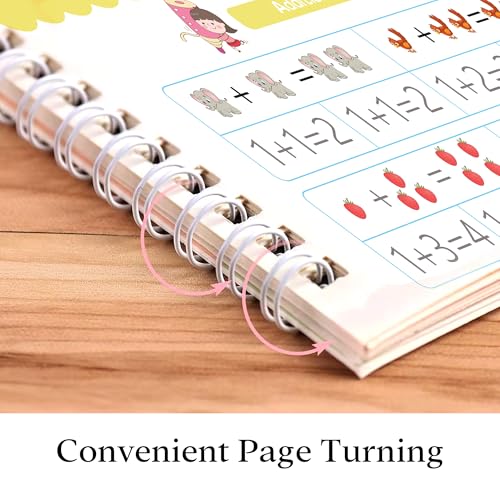 Wonder Magic – Pack of 4 Books Interactive Learning Set: Maths, Drawing, Numbers & Alphabet | Ages 3–6 | 6+ Hours of Skill-Building Fun - Retail Maharaj