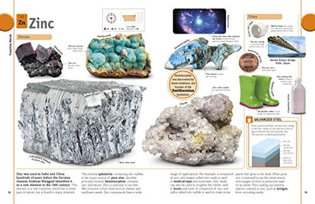 The Periodic Table Book: A Visual Encyclopedia of the Elements | An Illustrated Periodic Table for Kids | Explore Properties, Uses, Fun Facts, and Simple Explanations of All 118 Chemical Elements - Retail Maharaj