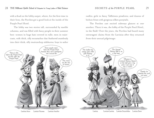Secrets of the Purple Pearl: The sequel to the #1 New York Times Bestseller: Book 2 (The Millicent Quibb School of Etiquette for Young Ladies of Mad Science) - Retail Maharaj