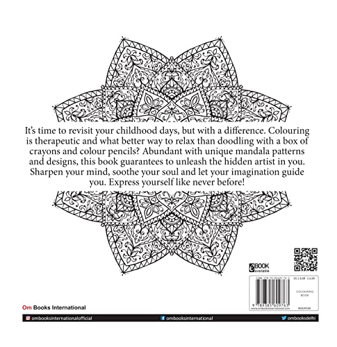 Colouring Book for Adults - Ornamental Mandala - Retail Maharaj