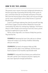 Journal Like a Stoic: A 90-Day Stoicism Program to Live with Greater Acceptance, Less Judgment, and Deeper Intentionality (Includes Teachings of Marcus Aurelius) - Retail Maharaj