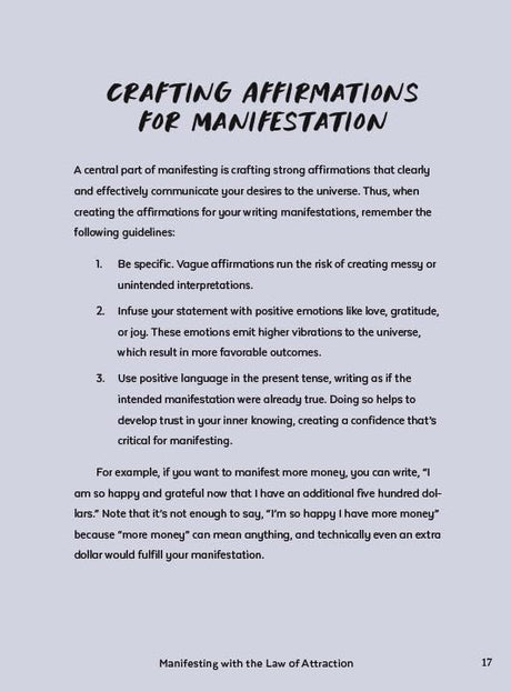 Law of Attraction Manifestation Journal: A Guided Journal for Manifesting Your Deepest Desires - Retail Maharaj