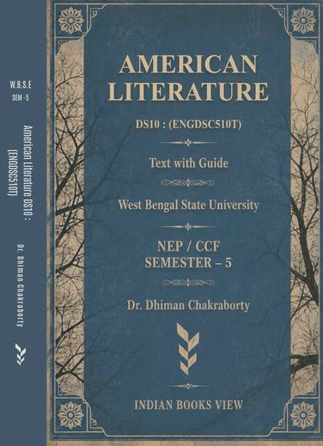 American Literature DS 10 ENGDSC510T, Sem-5, WBSU: Text with Guide (English Version) - Retail Maharaj