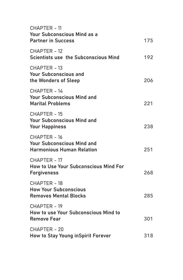 The Power Of Your Subconscious Mind By Joseph Murphy
