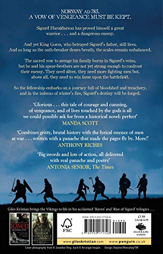 Winter's Fire: (The Rise of Sigurd 2): An atmospheric and adrenalin-fuelled Viking saga from bestselling author Giles Kristian - Retail Maharaj