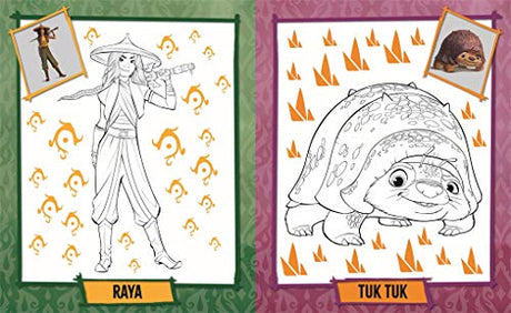 Disney Raya and the Last Dragon: The Ultimate Colouring Book - Retail Maharaj