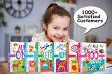 HELLOFRIEND BOOKS My First 100 Animals -Padded Board Book for Kids for Fun Learning - Retail Maharaj