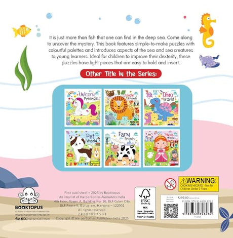 Ocean Friends Puzzle Board Book - Retail Maharaj