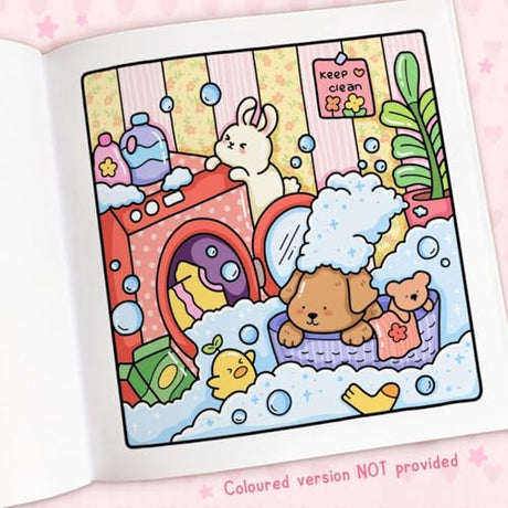Cozy Cuties: A Cute and Comfy Colouring Book for All Ages (Coco Wyo) - Retail Maharaj