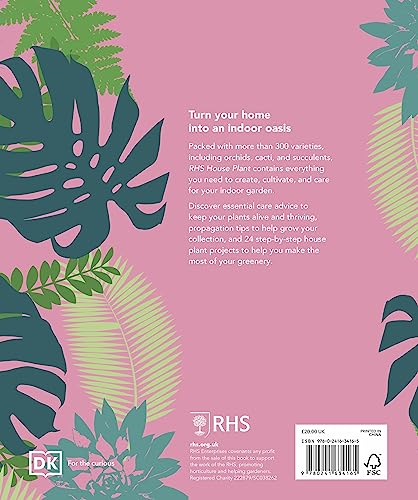 RHS House Plant: Practical Advice for All House Plants, Cacti and Succulents - Retail Maharaj