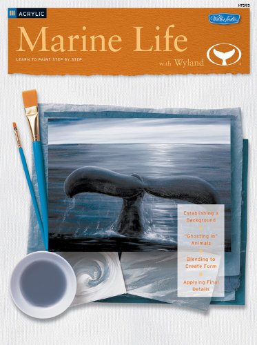 Marine Life with Wyland/Acrylic: Learn to Paint Step by Step (How to Series: Acrylic) - Retail Maharaj