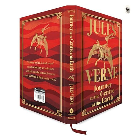 Journey to the Centre of the Earth (Deluxe Hardbound Edition): With Gilded Edges and 1 Ribbon Book Marker (FingerPrint Classics) - Retail Maharaj