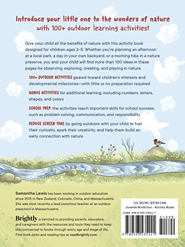 Nature Activity Book for Little Ones: 100+ Activities for Everyday Outdoor Fun - Retail Maharaj