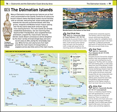 DK Eyewitness Top 10 Dubrovnik and the Dalmatian Coast (Pocket Travel Guide) - Retail Maharaj