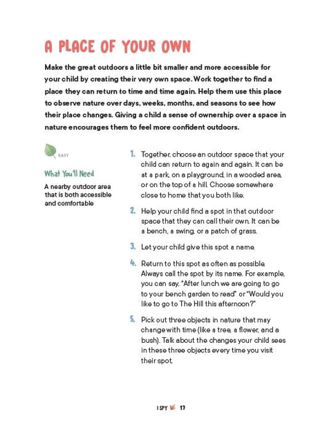 Nature Activity Book for Little Ones: 100+ Activities for Everyday Outdoor Fun - Retail Maharaj