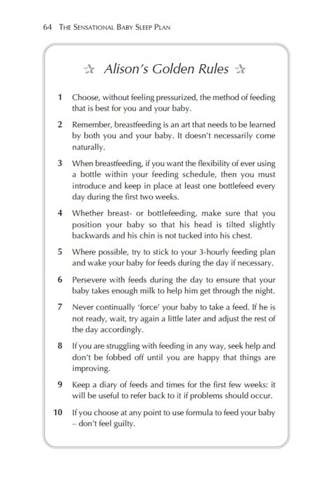 The Sensational Baby Sleep Plan: a practical guide to sleep-rich and stress-free parenting from recognised sleep guru Alison Scott-Wright - Retail Maharaj
