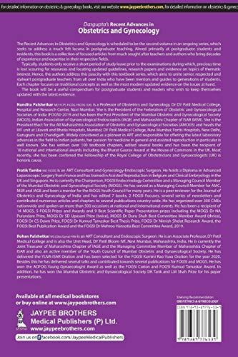 DASGUPTA'S RECENT ADVANCES IN OBSTETRICS AND GYNECOLOGY (VOLUME 11) - Retail Maharaj