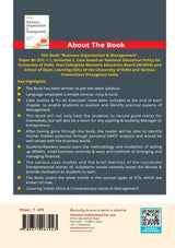 Taxmann's Business Organisation & Management [UGCF | NEP] – Concise Yet Comprehensive Textbook Offering—Clear Theoretical Foundations | Practical Insights | Holistic Development - Retail Maharaj