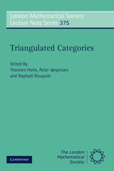 Triangulated Categories: 375 (London Mathematical Society Lecture Note Series) - Retail Maharaj