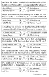 Quiz Book -The Famous Lives - Retail Maharaj
