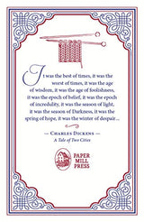 A Tale of Two Cities, Charles Dickens Classic Novel, (French Revolution; London, Love and Sacrifice), Ribbon Page Marker, Perfect for Gifting - Retail Maharaj