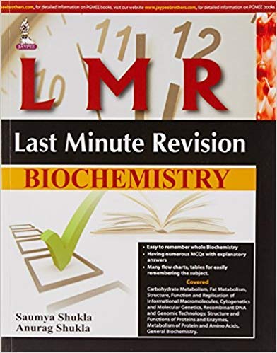 LMR:LAST MINUTE REVISION BIOCHEMISTRY - Retail Maharaj