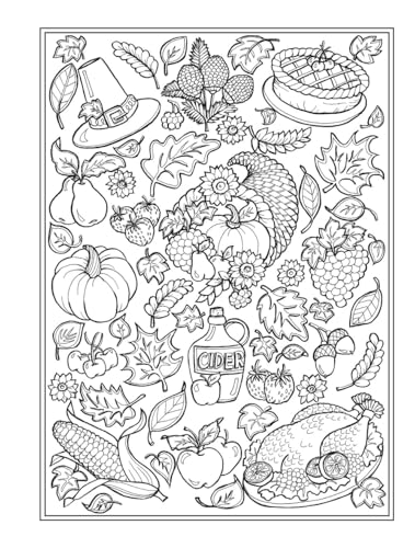 Creative Haven Autumn Charm Coloring Book - Retail Maharaj
