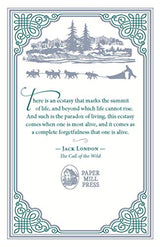 The Call of the Wild Jack London Classic Novel (Adventure, Klondike Gold Rush, Required Literature), Ribbon Page Marker, Perfect for Gifting - Retail Maharaj