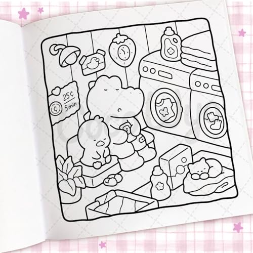 Cozy Days: A cute and comfy colouring book (Coco Wyo) - Retail Maharaj