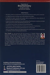 ESSENTIALS OF BIOCHEMISTRY FOR BDS AND ALLIED LIFE SCIENCES STUDENTS - Retail Maharaj