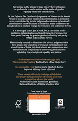 In Her Defence: Ten Landmark Judgments on Women in the Armed Forces - Retail Maharaj
