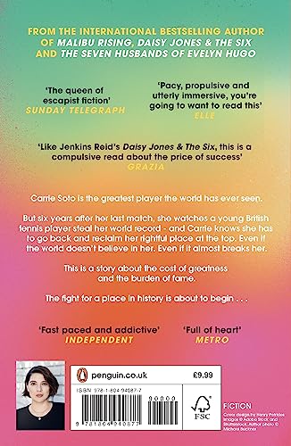 Carrie Soto Is Back: From the author of The Seven Husbands of Evelyn Hugo - Retail Maharaj