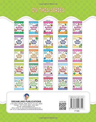 Kid’s 3rd Activity Book – Environment for Age 5+ | 64 Pages with 50+ Activities on Nature, Body Parts, Good Habits, Cleanliness, Puzzles & More | Colourful Pages to Build Observation, Thinking & Knowledge Skills in Children - Retail Maharaj