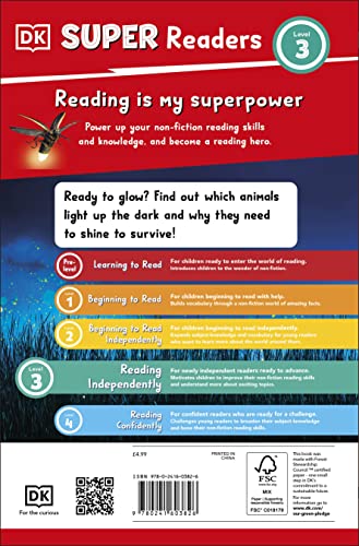 DK Super Readers Level 3 Bioluminescent Animals - Retail Maharaj