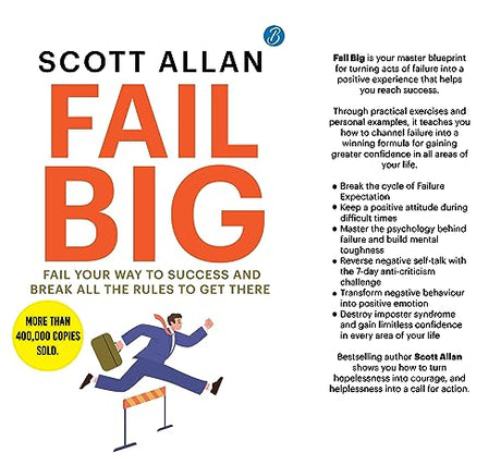 Fail Big: Fail Your Way to Success and Break all the Rules to Get there ǀ Effective Rules to build a winning mindset - Retail Maharaj
