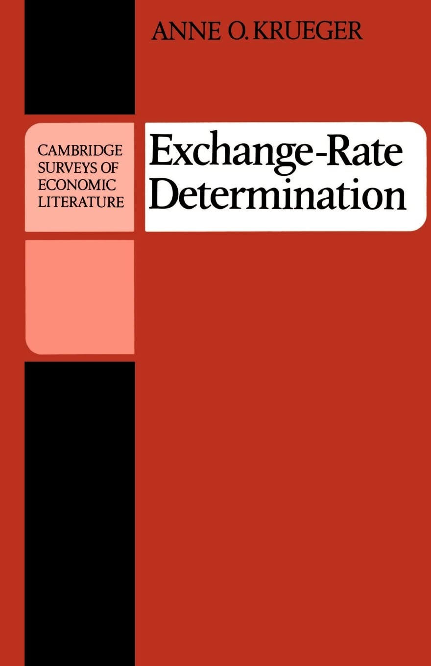 Exchange-Rate Determination (Cambridge Surveys of Economic Literature) - Retail Maharaj