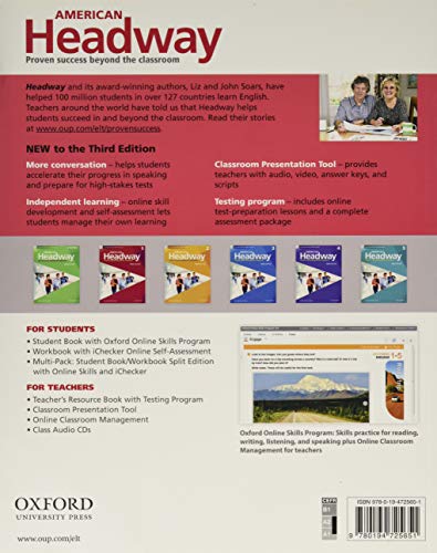 AMERICAN HEADWAY 3E 1 SB WITH ONLINE SKILLS: Proven Success beyond the classroom - Retail Maharaj