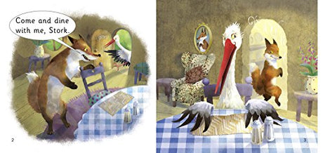 The Fox And The Stork: Band 02A/Red A Puttock, Simon; Teggle, Milly And Moon, Cliff (Collins Big Cat) - Retail Maharaj
