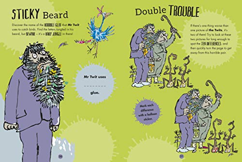 Roald Dahl's Big Official Sticker Book - Retail Maharaj