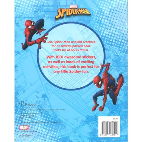 Marvel Spider-Man 1001 Stickers Book | Many Activities with Marvel Stickers for Kids - Retail Maharaj